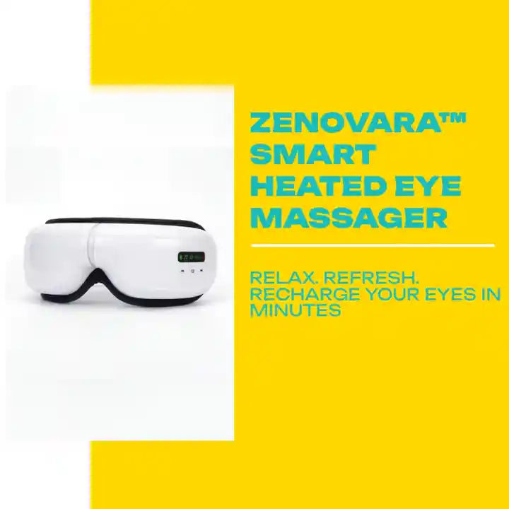 Load video: Zenovara&trade; Smart Heated Eye Massager by@Outfy